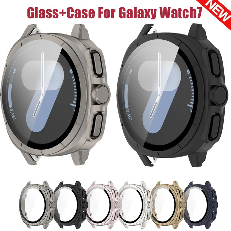 Samsung Smartwatch Accessories - Стекло+чехол для Samsung Galaxy Watch 7