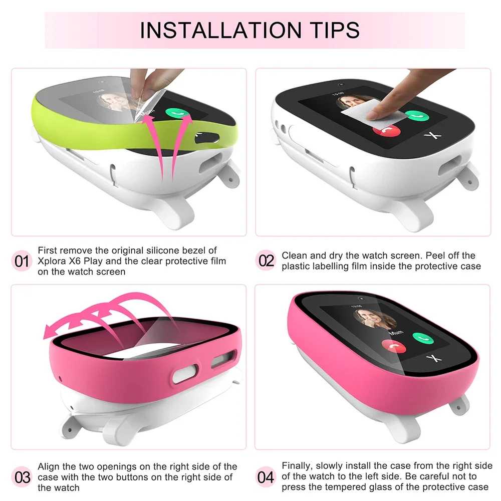 Чехол для Xploar X6 Play Kids, – обзор и цена Smartwatch Icon