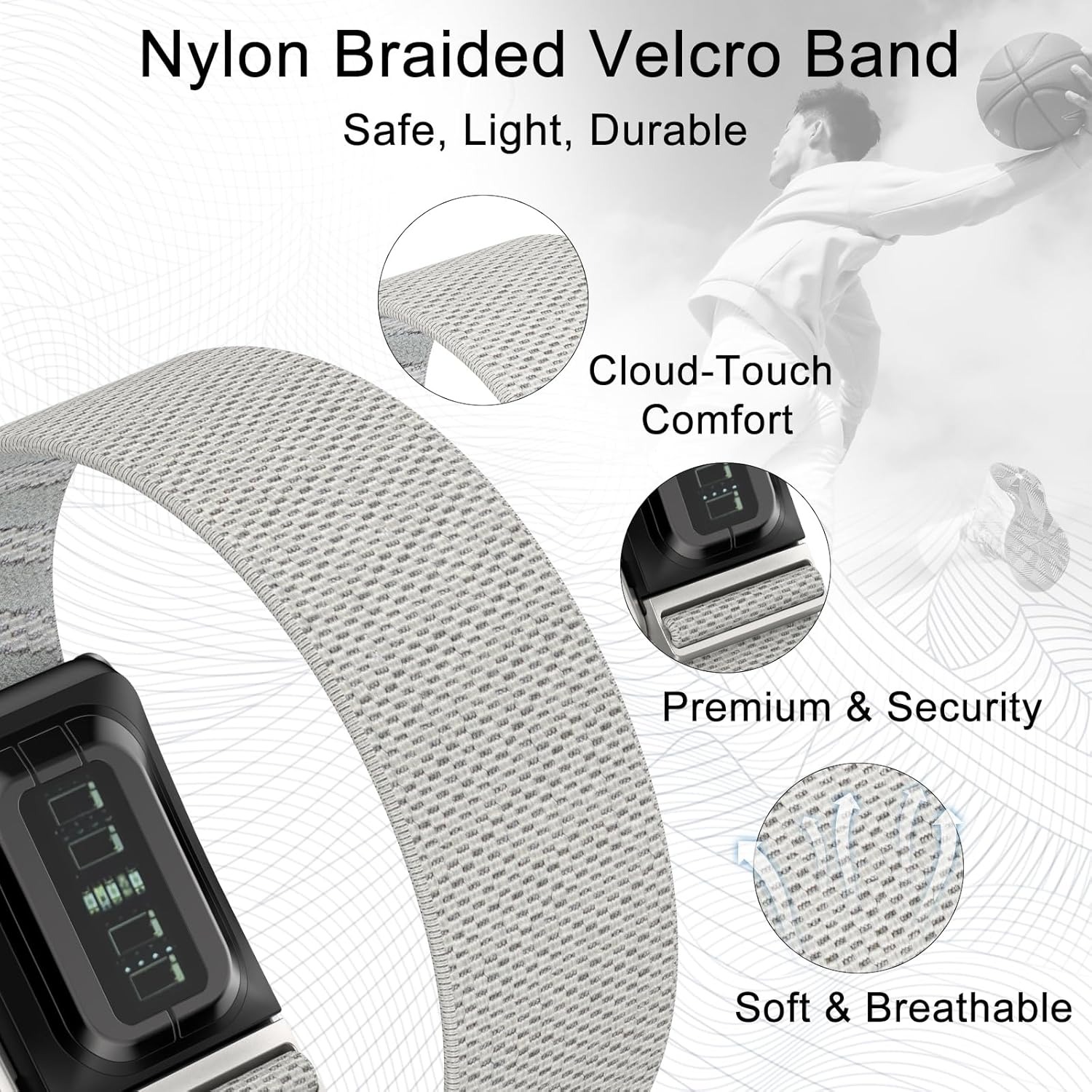 Эластичный нейлоновый браслет  – обзор и цена Milanaise Mesh Band