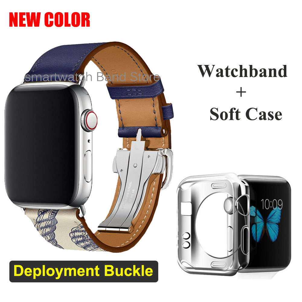 Ремешок кожаный с пряжкой для  – обзор и цена Smartwatch Accessories Shop