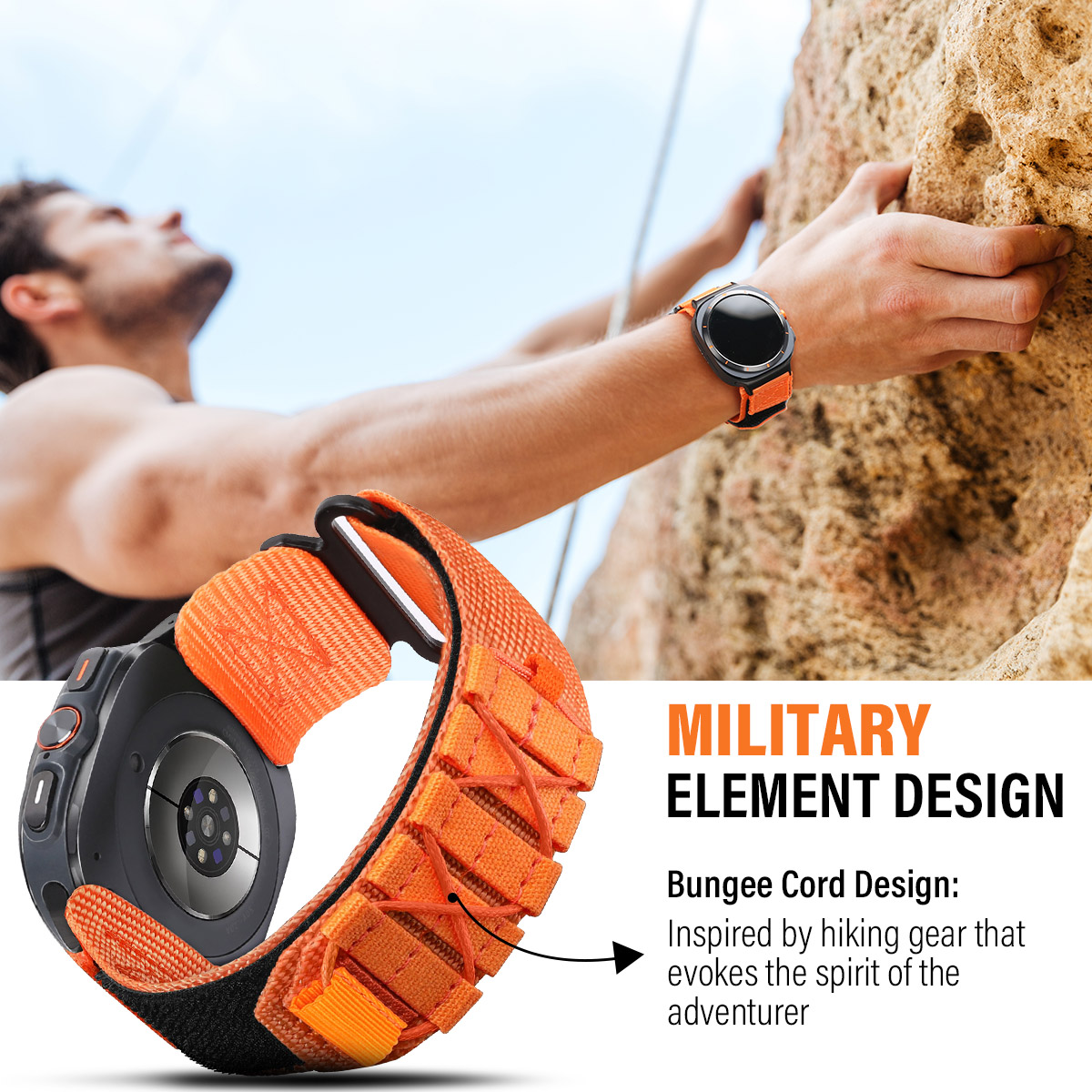 Плетеный ремешок, совместимый  – обзор и цена Samsung Smartwatch Ultra Accessories
