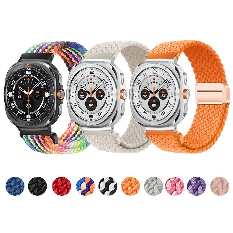 Нейлоновый плетеный ремешок с  – обзор и цена Samsung Smartwatch Ultra Accessories