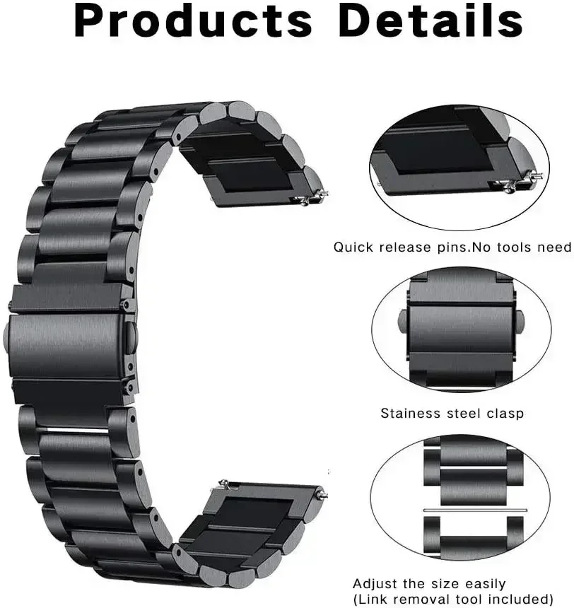 Металлический ремешок из нержа – обзор и цена Xiaomi Smartwatch S4 Accessories