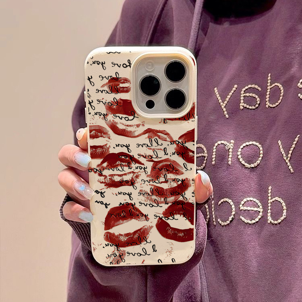 Ярко-красный кожаный чехол для – обзор и цена Apple Iphone 15 Pro Max
