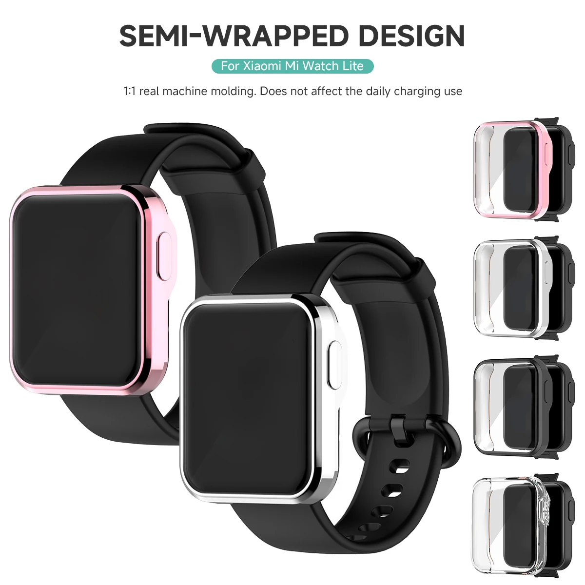 Чехол для Xiaomi Mi Watch Lite – обзор и цена Xiaomi Smartwatch Accessories