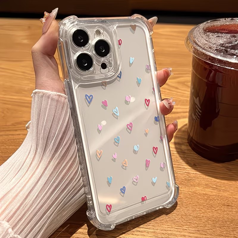 Прозрачный чехол-бампер с разн – обзор и цена Apple Iphone 15
