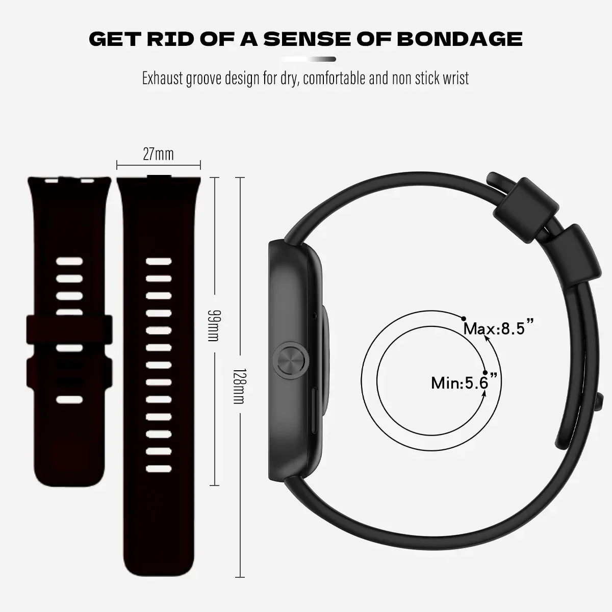 Ремешок и чехол для часов Xiao – обзор и цена Xiaomi Smartwatch Accessories